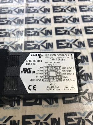 Red Lion Controls C48TS104 Preset Timer C48 Series  - Image 1 of 4