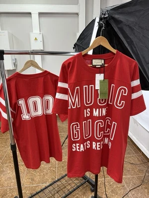 🇮🇹 Camiseta Gucci Music Is Mine Sony Music Hecha en Italia Talla XL Foto 1 de 4