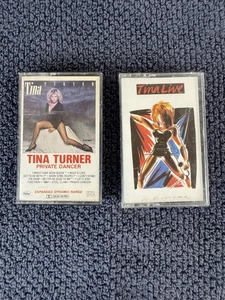 Tina Turner Private Dancer & Live In Europe Cassette Lot - Picture 1 of 4