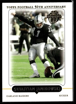 2005 Topps #304 Sebastian Janikowski - Image 1 of 2