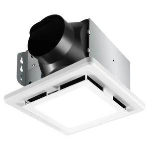 Bathroom Exhaust Fan with Light 110 CFM Quiet 6500K 800LM Household Ventilati... - Picture 1 of 8