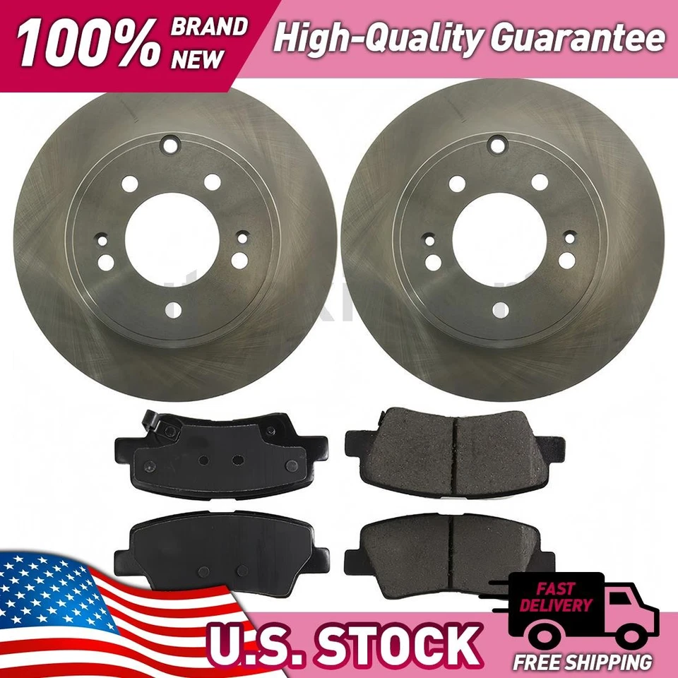 Kit de actualización de freno de disco de piezas traseras centradas para Hyundai Azera 2012-2017 Foto 1 de 1