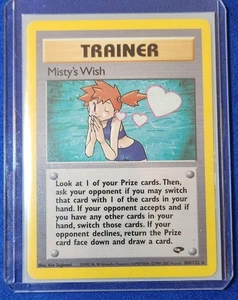 Pokemon - Misty's Wish - Rare 108/132 - 1999 Gym Challenge - Picture 1 of 1