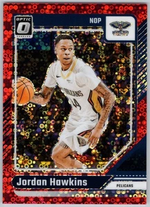 2024-25 Donruss Optic Red Fastbreak Prizm /75 #68 Jordan Hawkins N.O Pelicans - Bild 1 von 2