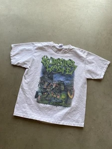 Municipal Waste Art Of Partying Large Tee Shirt Thrash Metal Punk Band Zombie - Picture 1 of 7