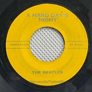 THE BEATLES /A HARD DAY'S NIGHT / THAILAND EP 45 1st List RARE - Picture 1 of 6