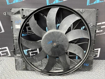 🔥 OEM 2015-2021 MERCEDES C63 W205 RADIATOR COOLING FAN SHROUD W / MOTOR - Image 1 of 4