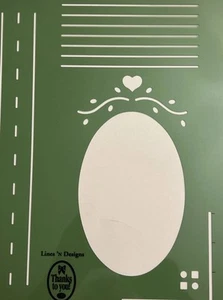 Creative Memories Lines ‘N Designs Schablonen Vorlage - Bild 1 von 10