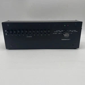 Omnimatch Selettore di Altoparlanti, Sistema di Ricevitore di Altoparlanti Audio a 12 Canali - Foto 1 di 10