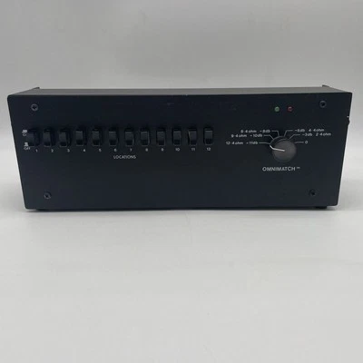 Omnimatch Speaker Selector, 12-Channel Audio Speaker Receiver System - Image 1 of 4