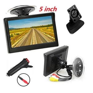 5 inch 800*480 TFT LCD HD Screen Monitor For Car Rear View Reverse Backup Camera - Picture 1 of 12