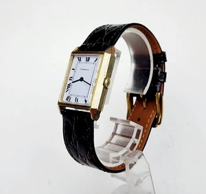 Men's SWISS Vintage Watch CARAVELLE "Tank". Cal.FHF69-21T. Manual Wind - Picture 1 of 20