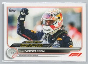 2022 Topps Formula 1 #188 Max Verstappen - Picture 1 of 2