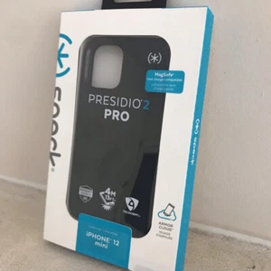 Funda Antimicrobiana SPECK Presidio2 Pro PRUEBA DE CAÍDAS para iPhone 12 Mini - Imagen 1 de 3