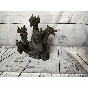 Elegant Expressions by Hosley 9" Smoke Breathing 5 Headed Dragon Incense Burner - Picture 1 of 8