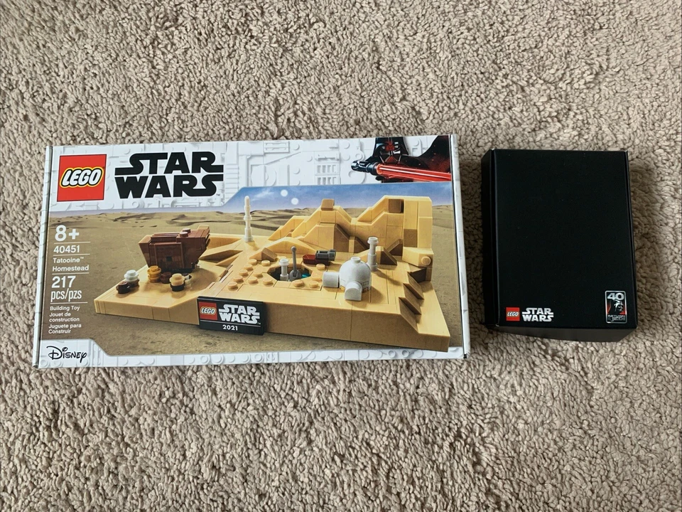 Lego Star Wars TATOOINE HOMESTEAD (40451) And Death Star Coin New Sealed - Image 1 of 4
