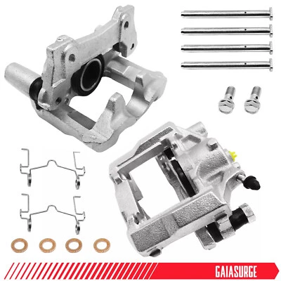 2x Rear Brake Caliper w/ Bracket For 2010-2013 Lexus IS250 2.5L 2006 Lexus GS300 Foto 1 de 4