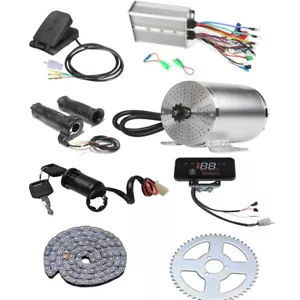 ATV Go Kart Kettenradpedal 72 V 3000 W Elektromotor bürstenlos Controller Kit - Bild 1 von 12