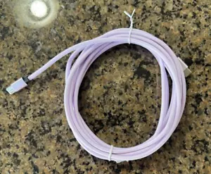 USB-C to USB-C Fast Charging/Data Transfer Cable Cord 10' Purple Phone Cable - Picture 1 of 3