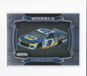 CHASE ELLIOTT 2021 PRIZM RACING WHEELS CARD-THE SPEED DEMON SHIPS FREE - Picture 1 of 23