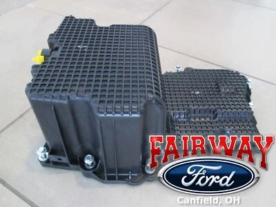 Conjunto de cárter de aceite de plástico Ford F-150 18 a 23 OEM con junta 2,7 L EcoBoost Foto 1 de 4