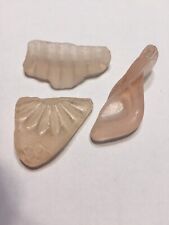 Sea Glass Beach Tumbled 3 Light Pink Some With Patterns