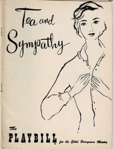 ORIG PROGRAM Jan. 1954 TEA AND SYMPATHY w/ ORIGINAL CAST Ethel Barrymore Theatre - Picture 1 of 6