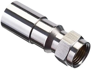 10 Stück Ideal 92-651 RTQ XR RG-6 Reg/Tri/Quad Kompression F-Stecker - Bild 1 von 8