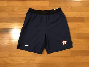 Pantaloncini da allenamento nuovi L Nike MLB Houston Astros autentici Dri Fit On Field da uomo - Foto 1 di 12