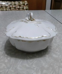 Haviland Limoges France Vanity Powder Jar. - Picture 1 of 7