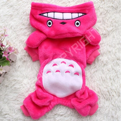 Pet Clothes Dog Hoodie  Puppy Coat Dress Winter Warm Chihuahua Yorkshire XXS-XL - Image 1 of 4