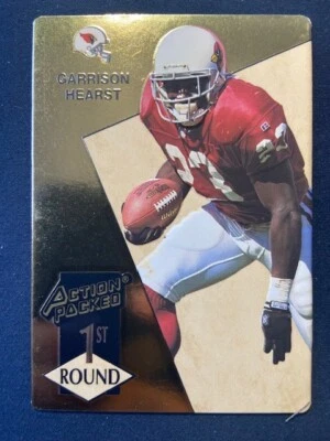 1993 Action Packed - Garrison Hearst #165 (RC)* - Image 1 of 2