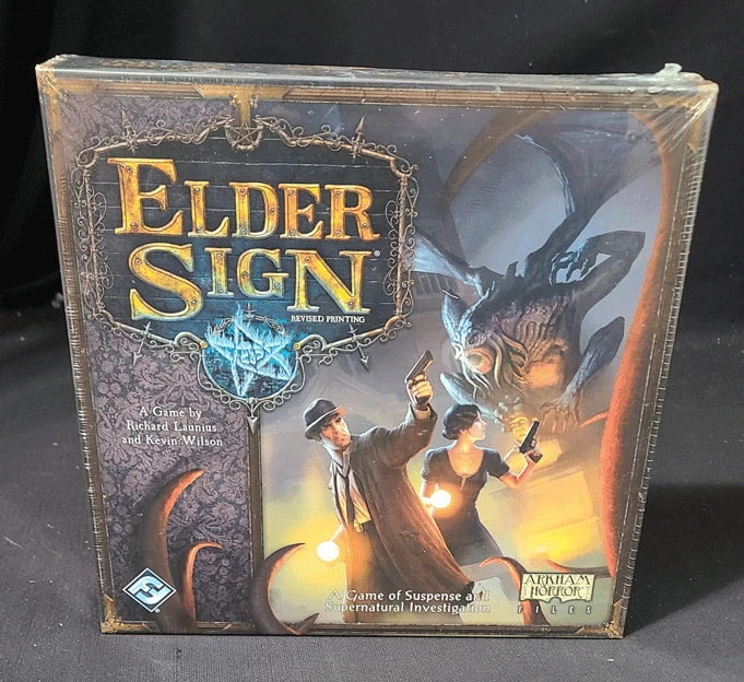 Elder Sign by Richard Launius, Kevin Wilson and Fantasy Flight Games (2011, Game Book)