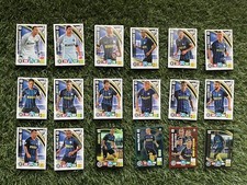 18 CARDS INTER football PANINI ADRENALYN XL footballers series A 2016 2017