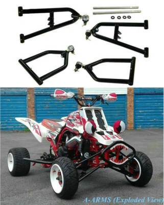 CUBAUTO SPORT EXTENDED A-ARMS + 2+1 WIDER Pour YAMAHA BANSHEE 350 YFZ350 1987-2006 1988