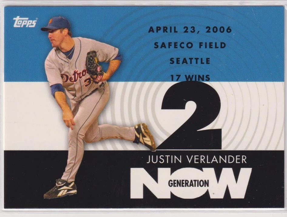 2007 Topps - Generation Now #GN284 Justin Verlander - Image 1 of 1