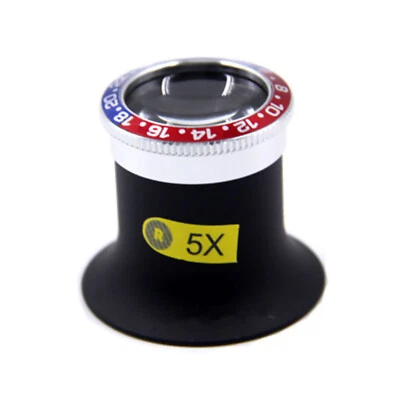 3/5/10/20X Watch Magnifier Glasses Loupe Jewel Watchmaker Repair Magnifying - image 1 of 4