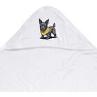 'Scottish Terrier Dog Pixel Art' Baby Hooded Towel (HT00026066)
