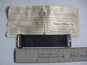 ROCHFORD MOTORCYCLE SCOOTER Black Rubber Battery Strap Holder Band 13cm x 30mm - Picture 1 of 2