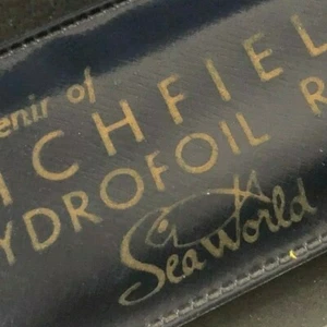 Vintage c1965-70's Souvenir Hair Bonnet of Richfield Hydrofoil Ride Sea World - Picture 1 of 3