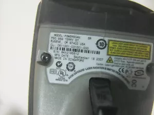 PSC PowerScan SR 0611001-031001-000 Handheld Barcode Scanner Power Scan No cable - Foto 1 di 4