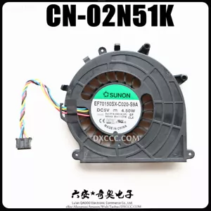 Dell Optiplex 3040 3046 3060 3070 5040 7040M Micro Desktop Cooling Fan CN-02N51K - Bild 1 von 5