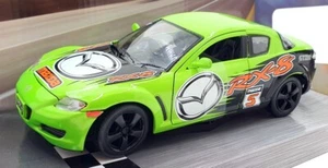 Motor Max 1/24 Scale Diecast 73770 - Mazda RX-8 #5 - Green/Black - Picture 1 of 5