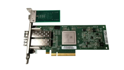 Qlogic QLE2562-WB PX2810403-43 8GB Dual Port FC HBA W/ SAS Expander SFP+ - Image 1 of 4
