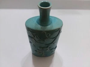 Alte antike chinesische Seladon Porzellan Keramik Blumenflasche Vase - Bild 1 von 12
