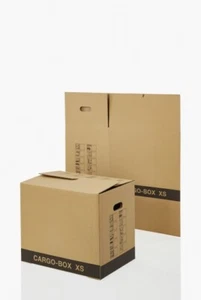 Umzugskarton Cargo Box XS (10 Stück) | 465 x 347 x 400 mm | einwellig | Braun - Bild 1 von 1