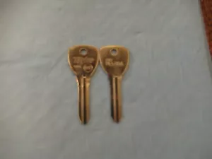 1 VINTAGE KEY BLANK MAZDA TAYLOR X27 ILCO X27 - Picture 1 of 1