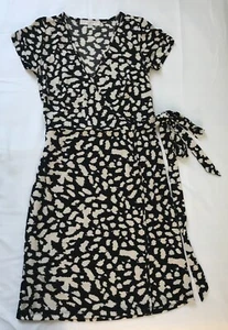 ABITO DONNA ANN TAYLOR LOFT BIANCO E NERO TAGLIA SMALL - A26/4 - Foto 1 di 6