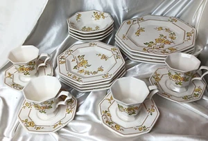 NIKKO CLASSIC COLLECTION DINNER SET FOR 4-DOGWOOD (20 PIECES TOTAL) - Picture 1 of 8