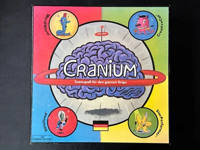 Cranium Brettspiel Familienspiel Gesellschaftsspiel Spiel ab 12 Jahre Kinderspie - Bild 1 von 4